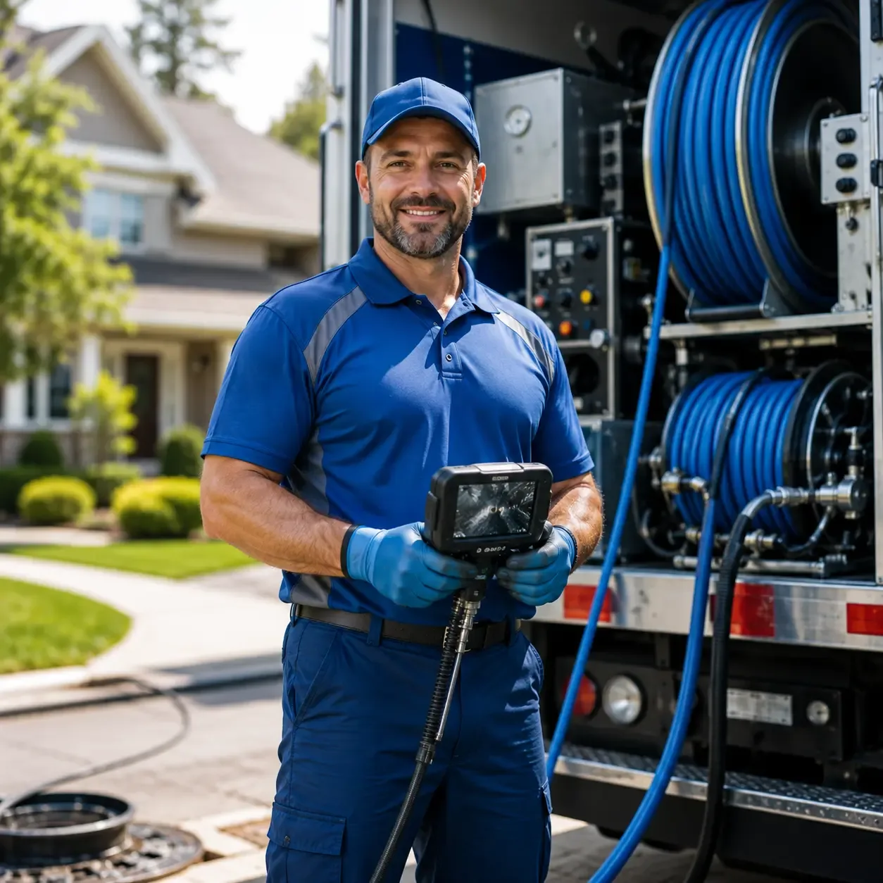 Local outdoor drain cleaning specialists in Central Point, OR